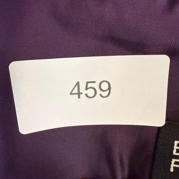 Eileen Fisher Purple Teddy Jacket with Stand-Up Collar - Picture 9 of 9